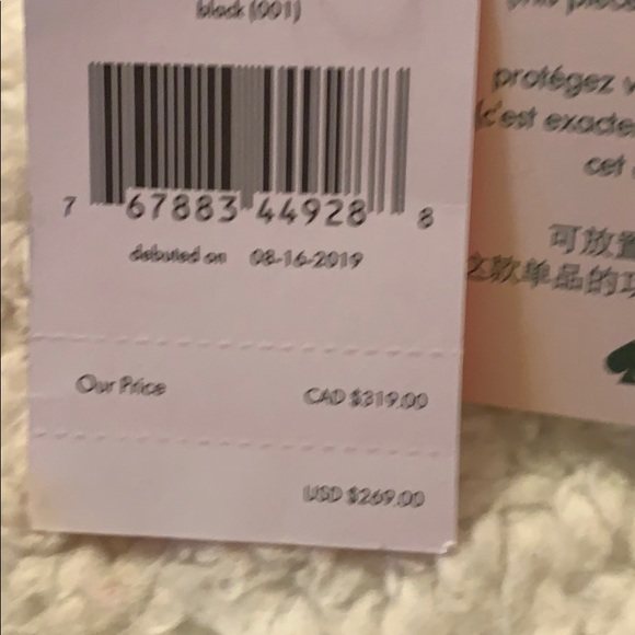 KATE SPADE double zip belt bag - NEW - Sale!!! - Picture 7 of 7